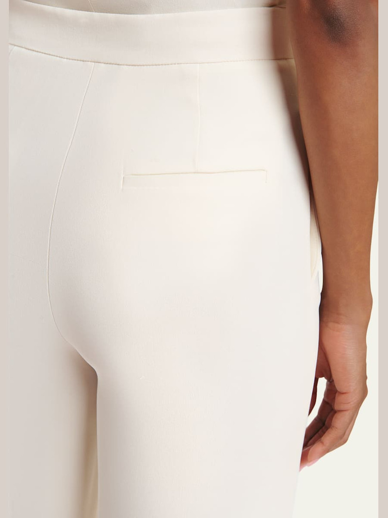 Silk Straight Trousers 5