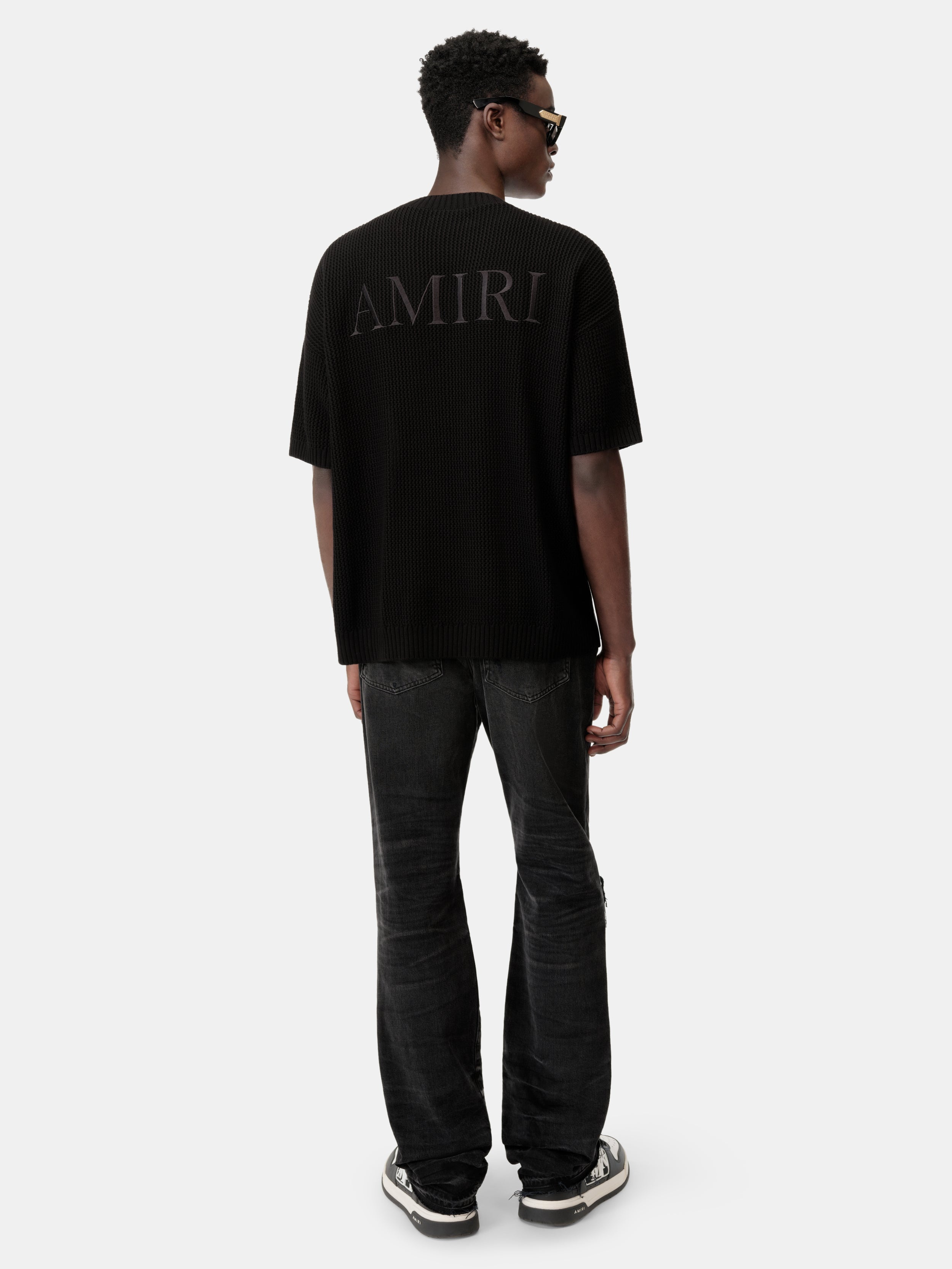 AMIRI CROCHET MESH TSHIRT - 2