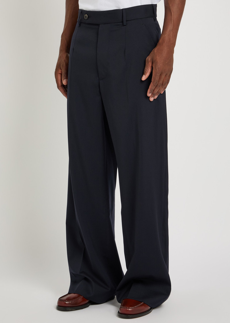 Vivienne Westwood Vivienne Westwood Humphrey Wide-leg Wool Trousers outlook