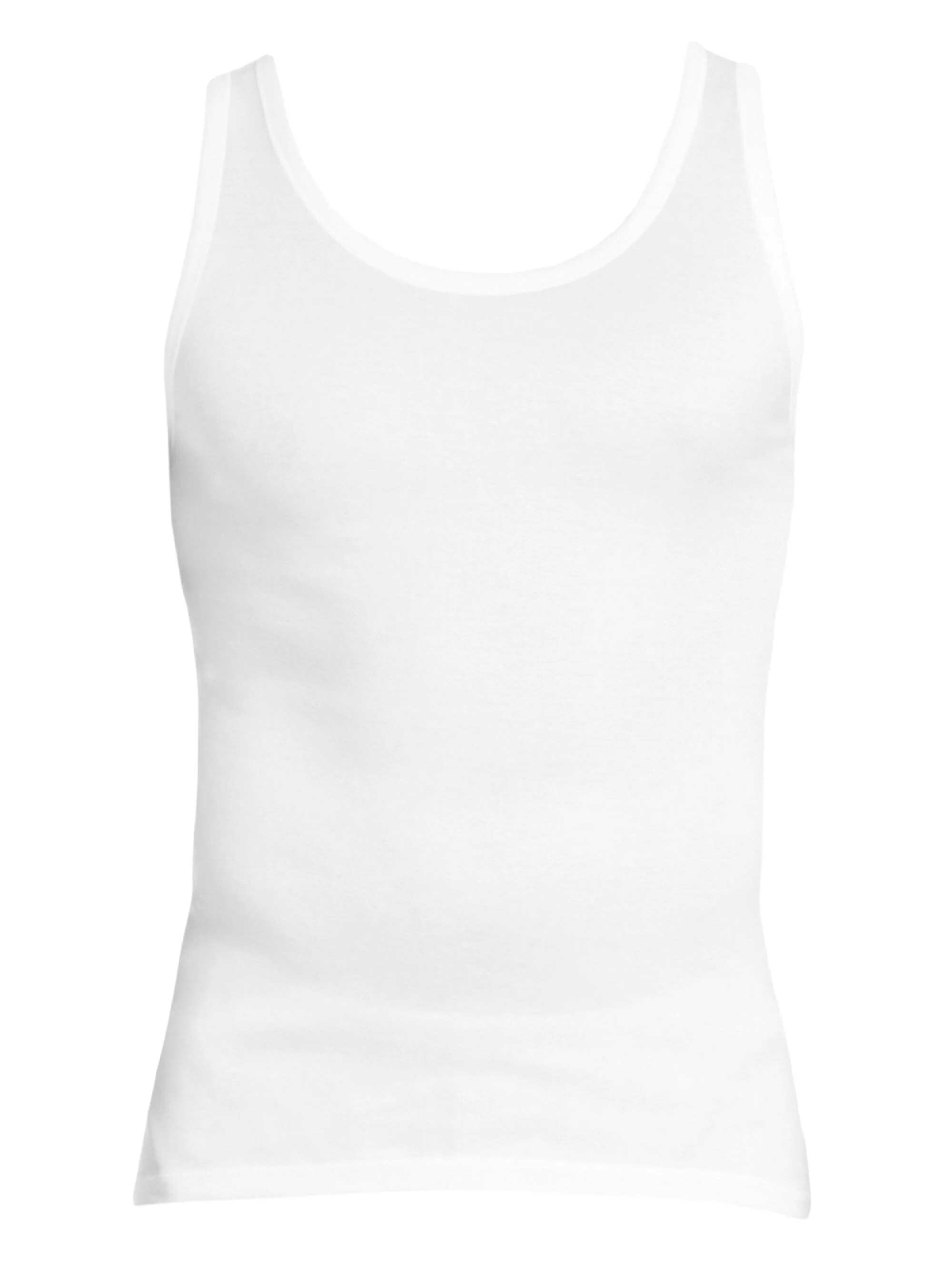 Men's Cotton Pure Pure Tank Top - White - 1