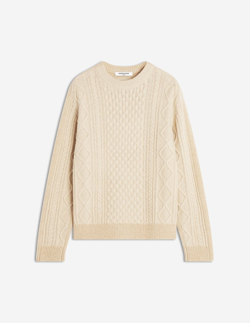 ALPACA CABLE KNIT JUMPER 1