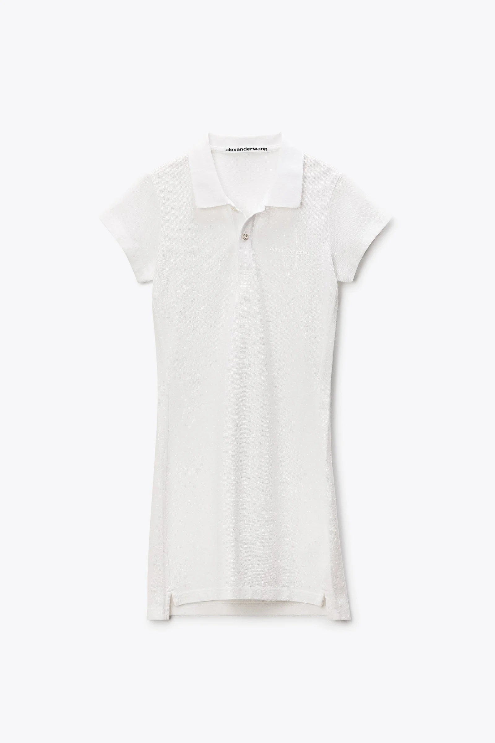 crystal hotfix polo dress - 1