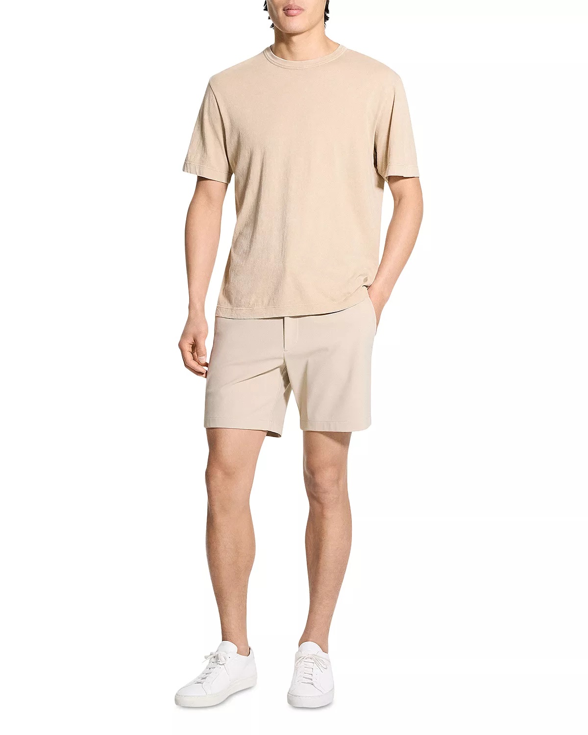 Crew Neck Tee in Fade Jersey - 3