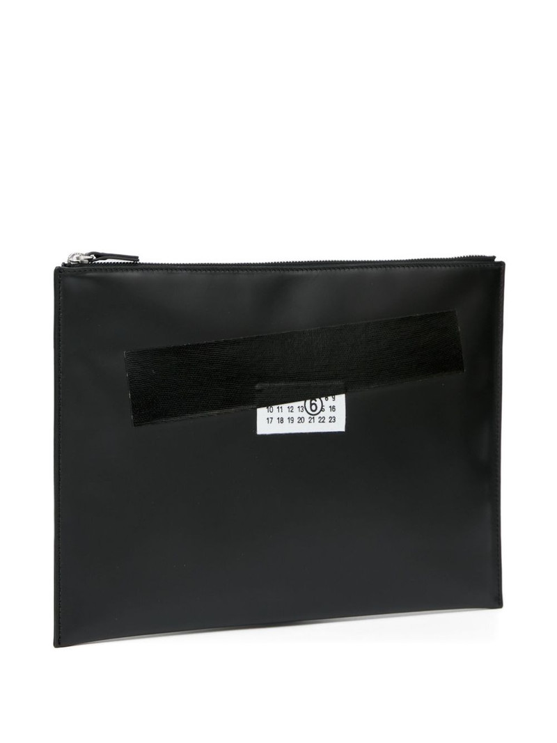 logo-patch cutch bag 1