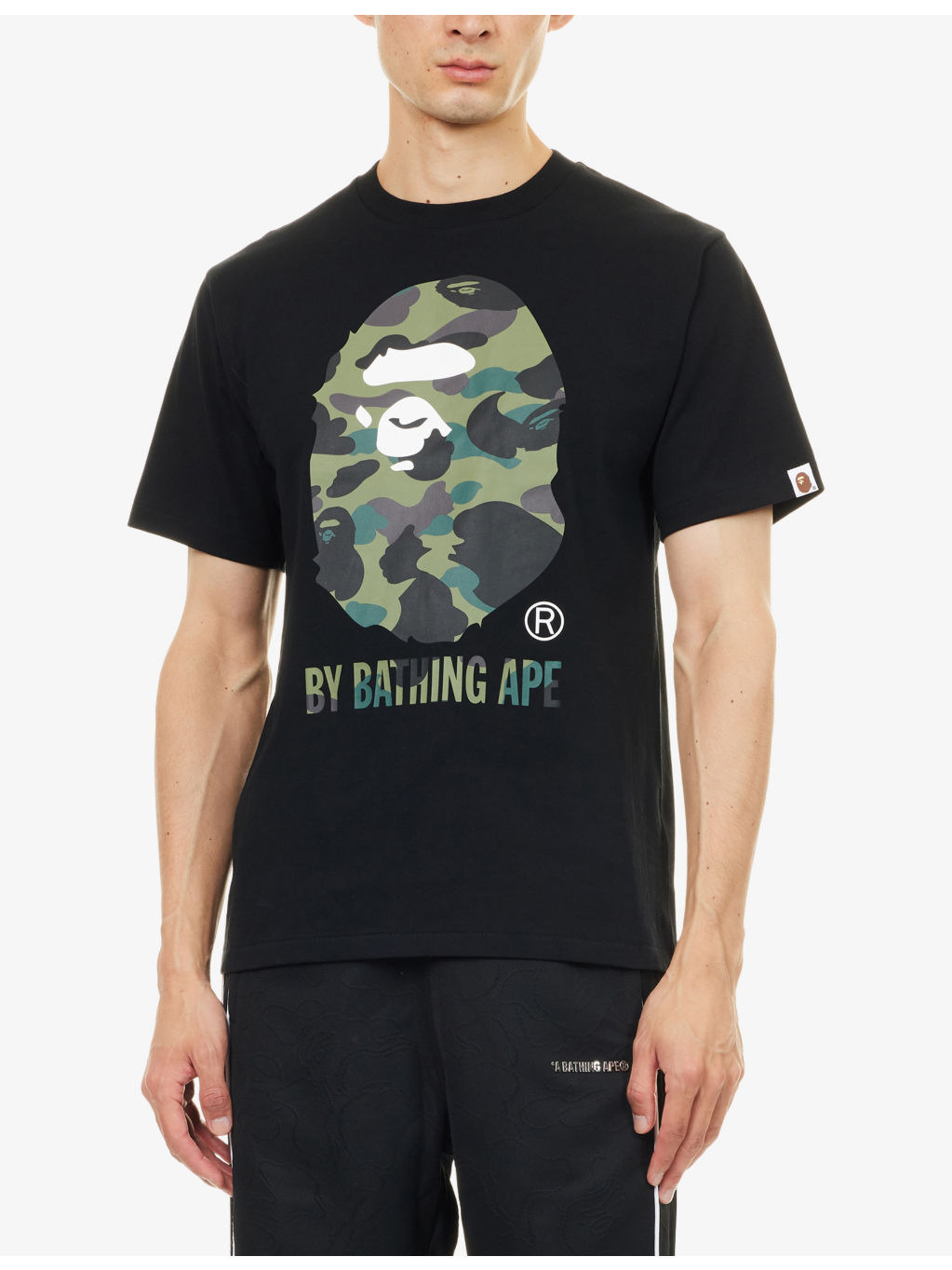 Camo Graphic-Print Cotton T-Shirt - 3