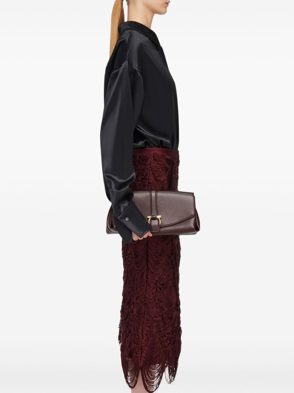 medium front flap soulder bag - 2