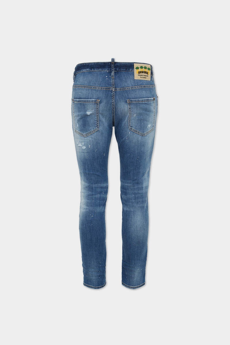 LIGHT MIAMI WASH SKATER JEANS - 2