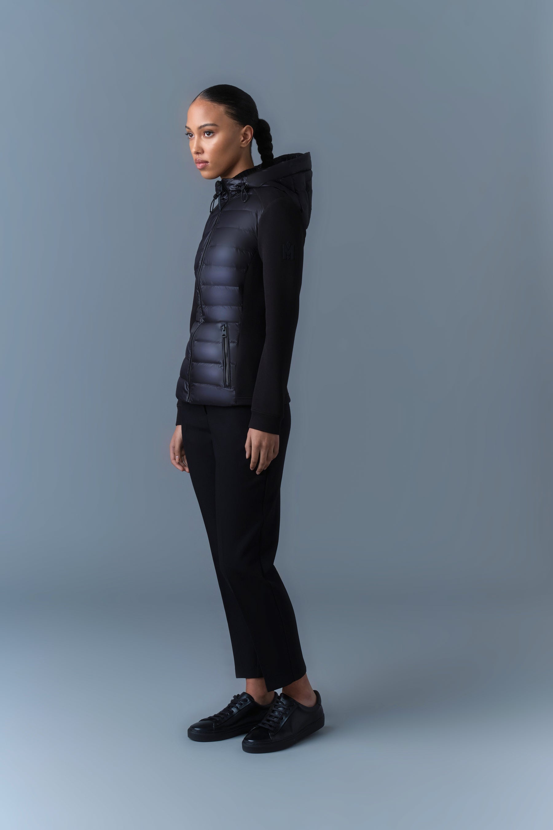 DELLA-R Hybrid Jacket with Hood - 3
