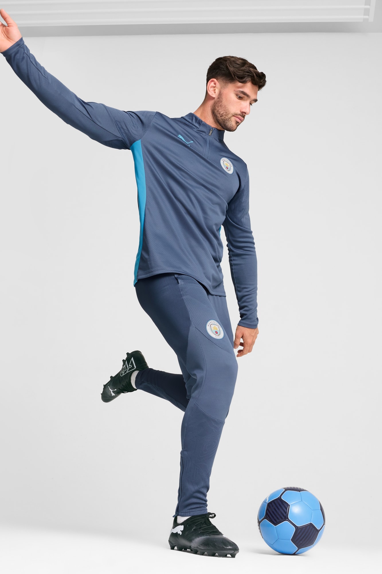 Manchester City Men's Soccer Training Pants - 5