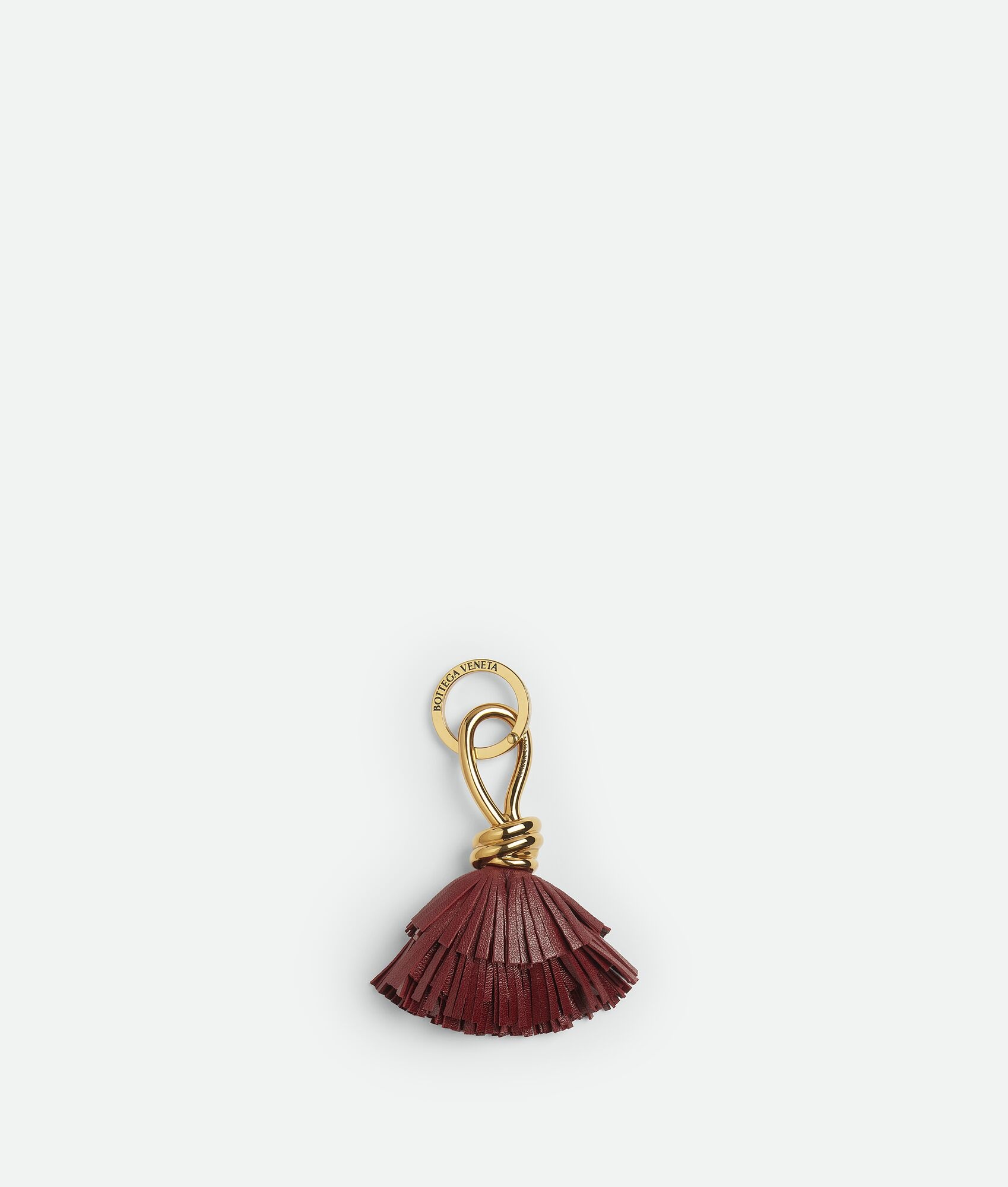 Key Ring Knot Pompom Key Ring - 1