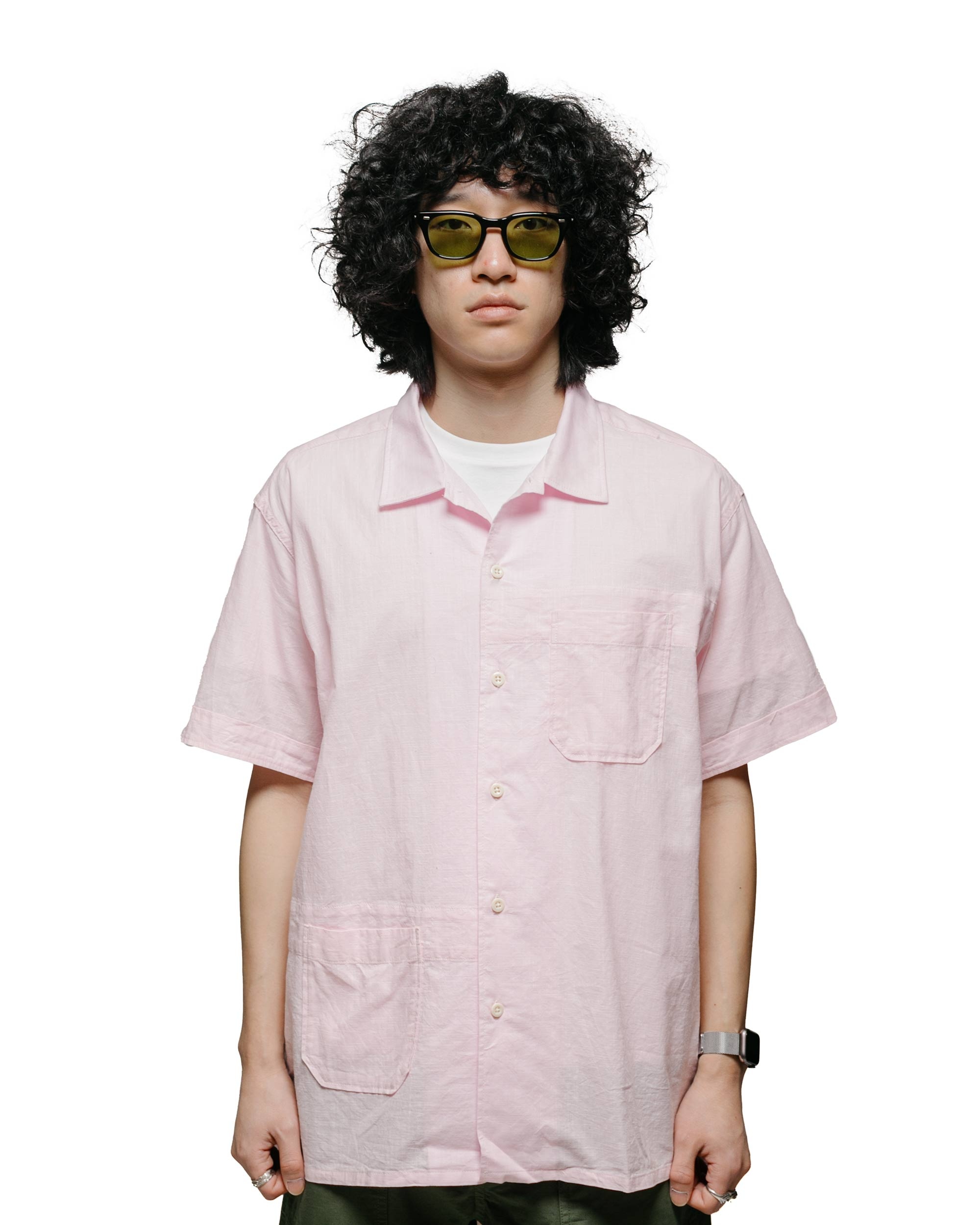 Camp Shirt Pink Cotton Handkerchief - 2