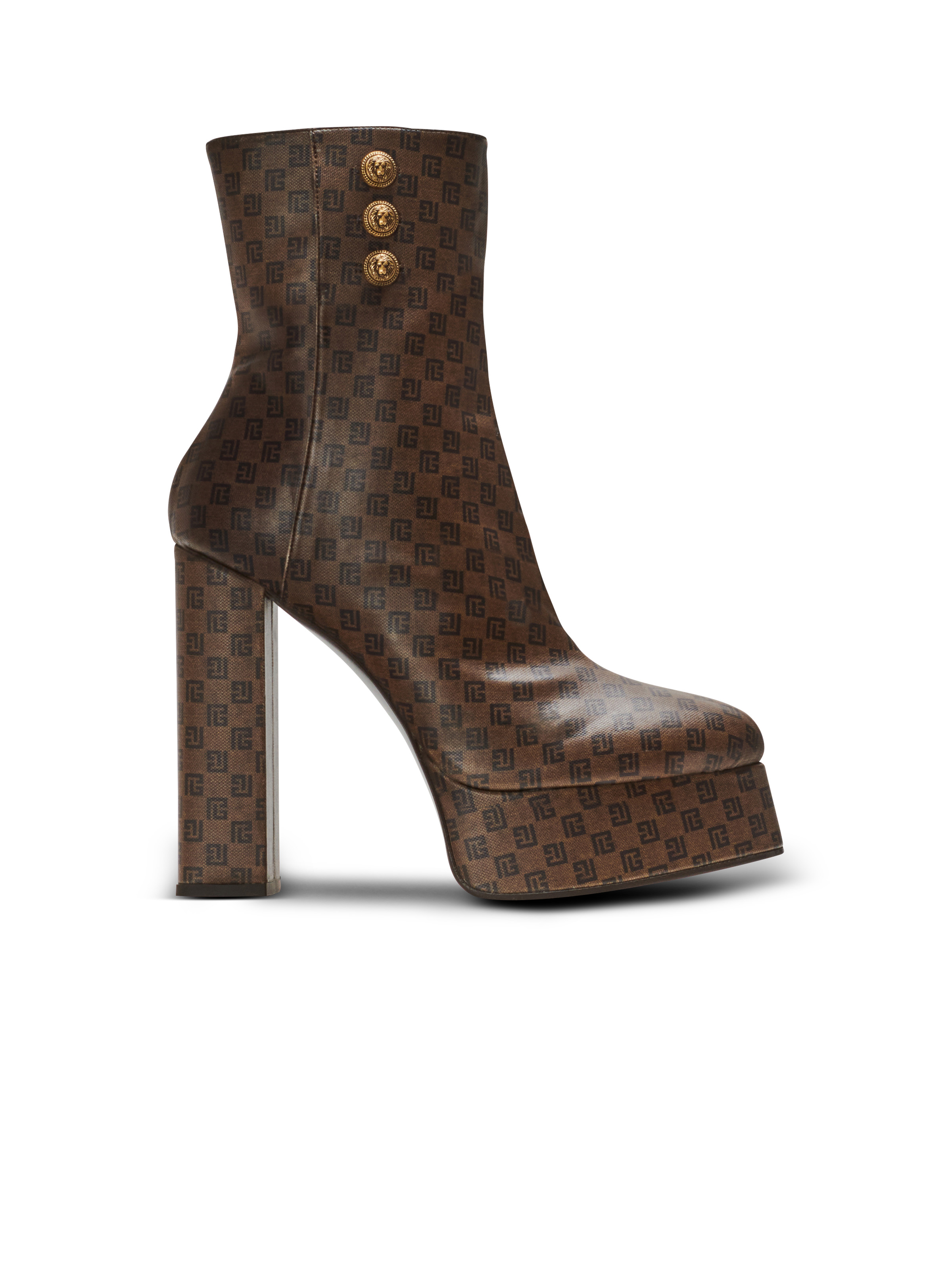 Brune mini monogram boots - 1