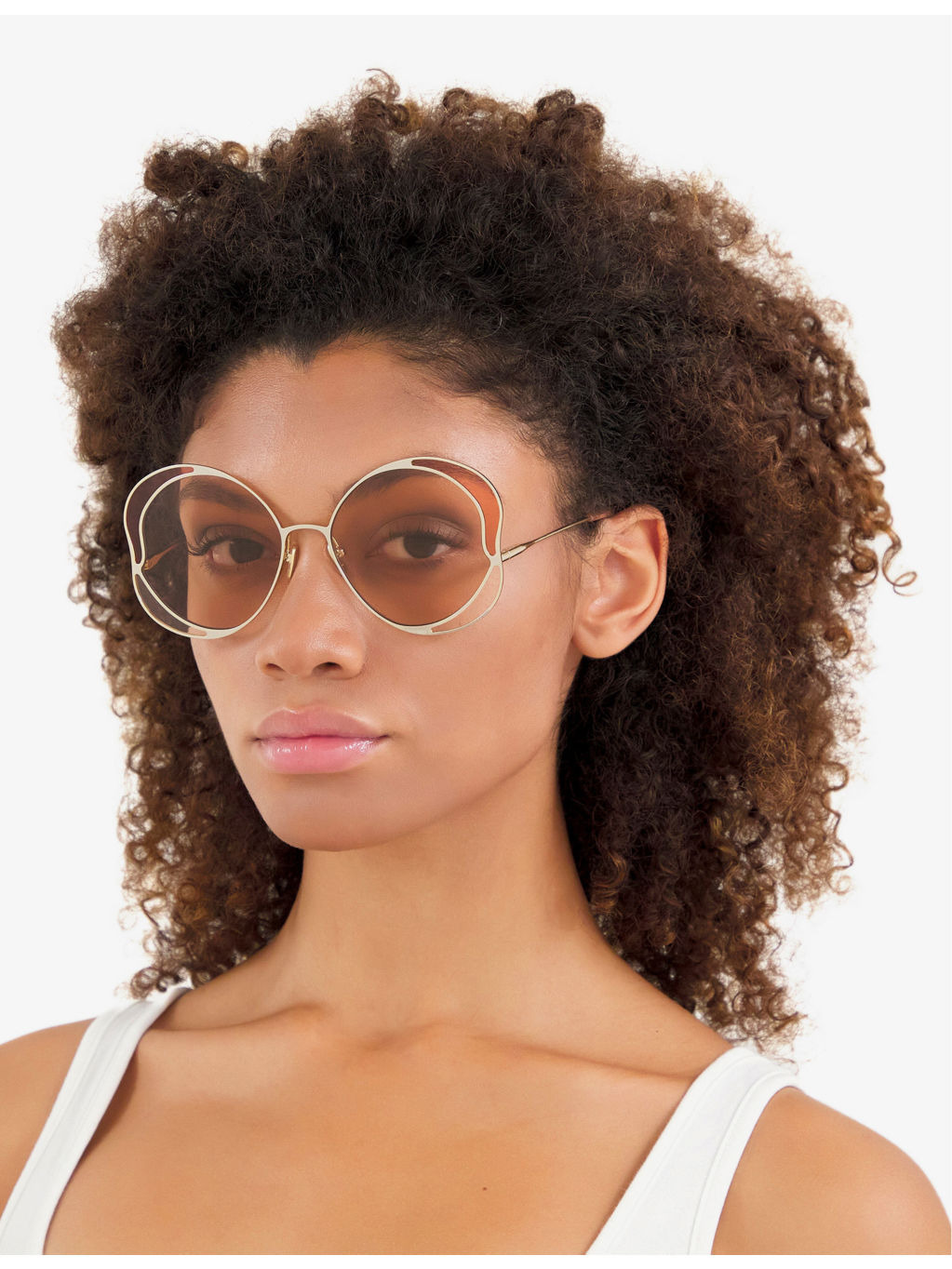 CH0024S Gemma metal and acetate butterfly-frame sunglasses - 2