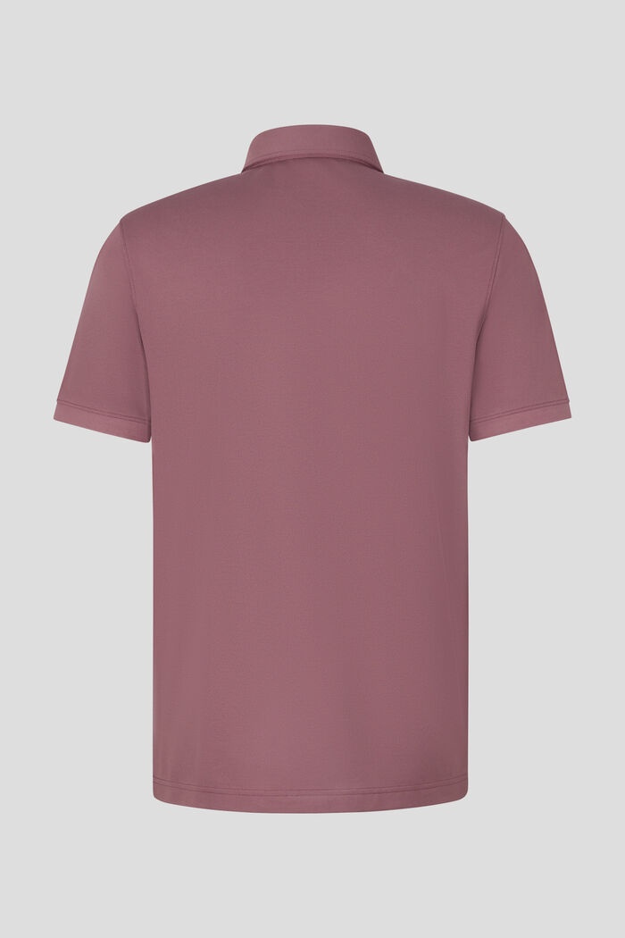 Timo Polo shirt in Blackberry red - 2
