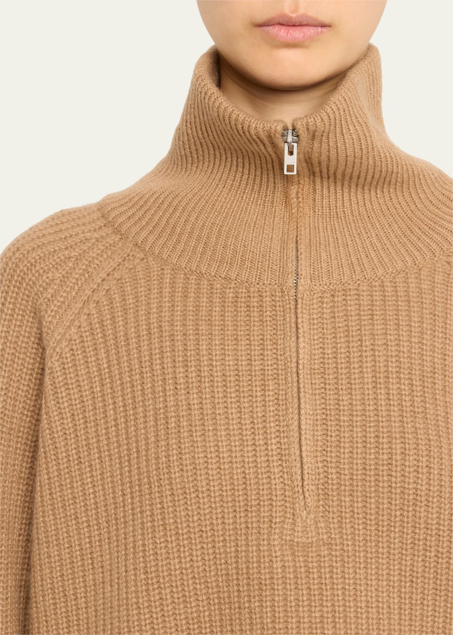 Garza High-Neck Cashmere Sweater - 5