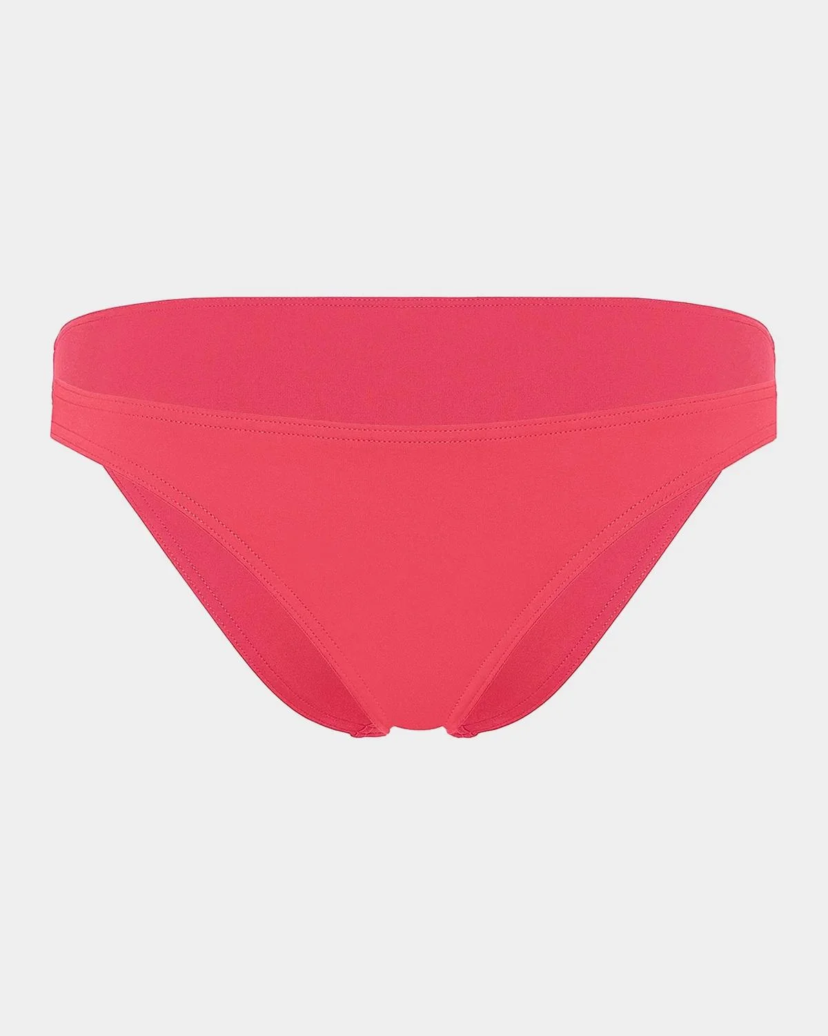 Fripon Solid Low-Rise Hipster Bikini Bottoms - 1