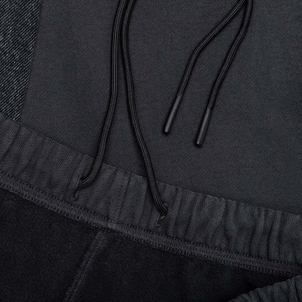 FLARE SWEATPANT - VINTAGE BLACK - 5