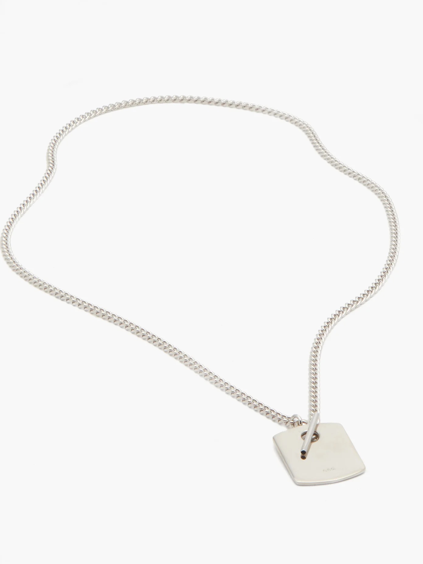 Louison logo-engraved necklace - 5