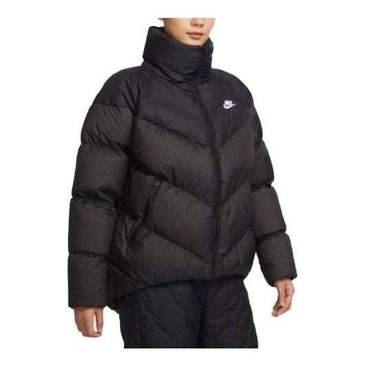 (WMNS) Nike Sportswear Windpuffer Therma-FIT Loose Puffer Jacket 'Black' FD8212-010 - 1