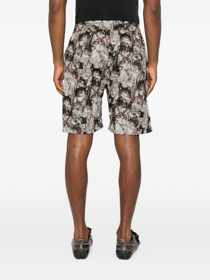 cat-print shorts 4