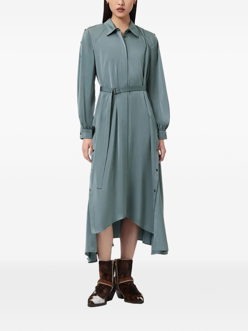 Lexi button belted shirt dress 1
