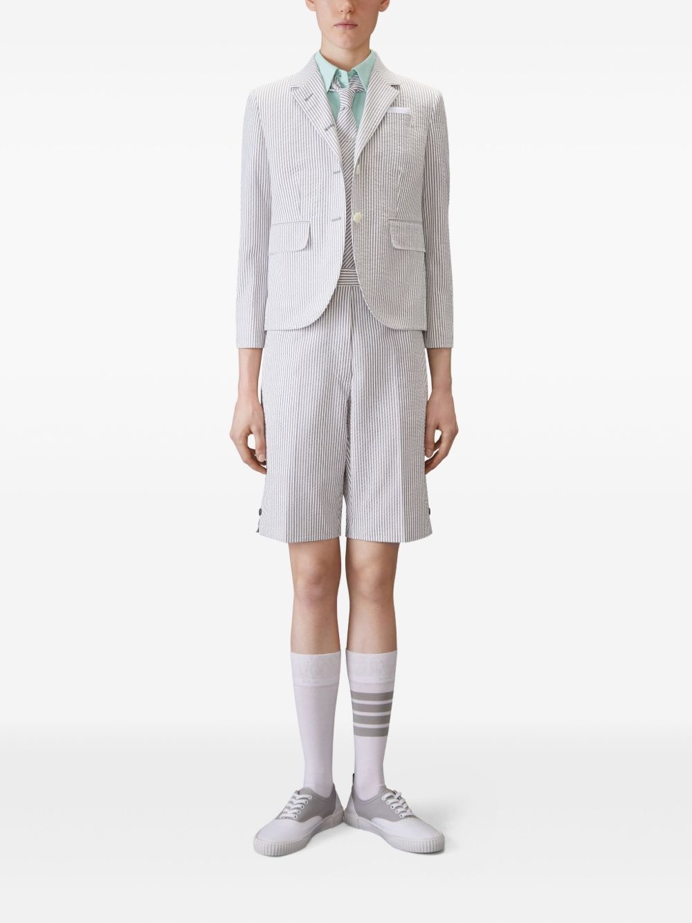 oxford round-collar shirt - 2