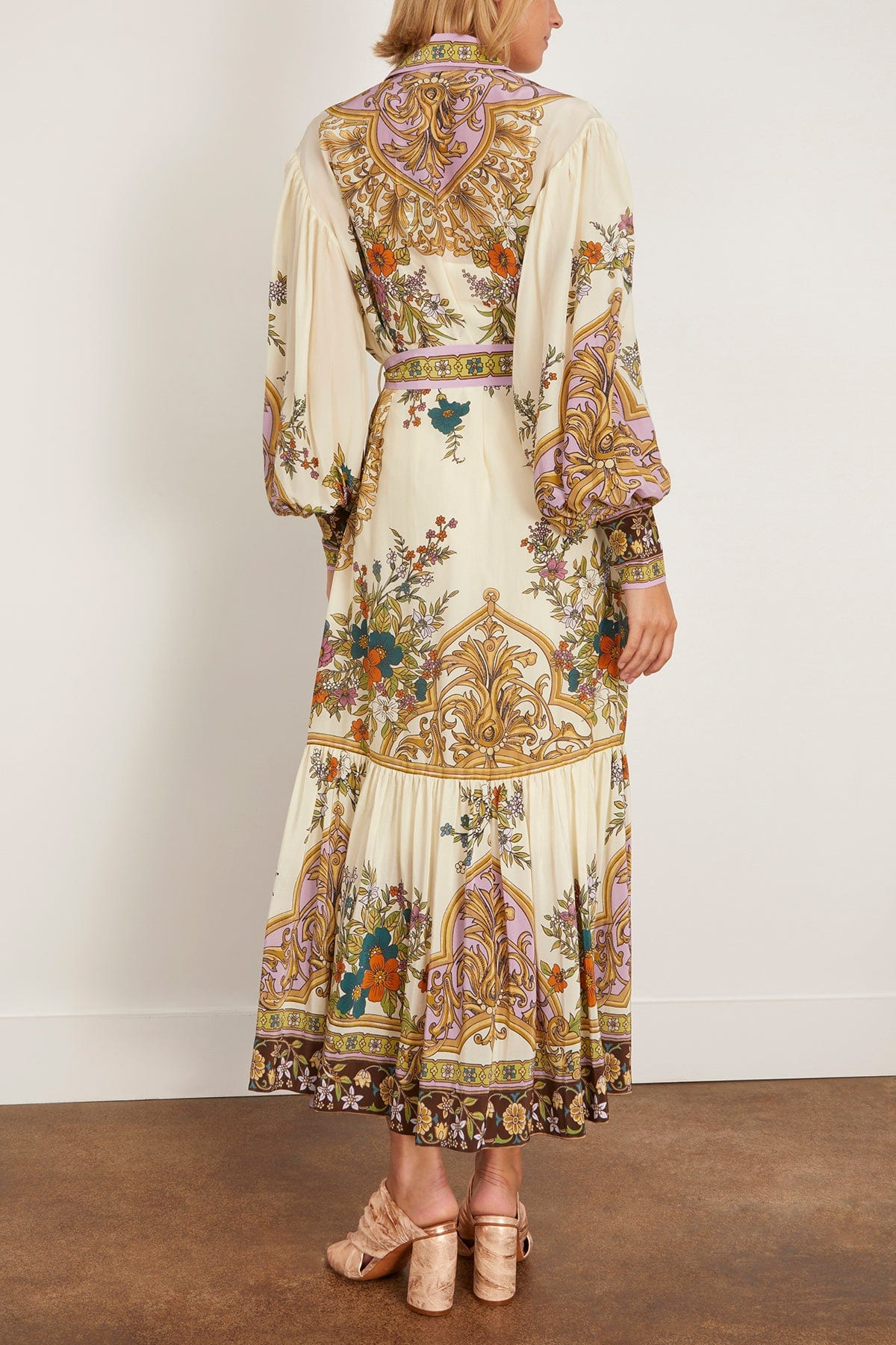 Antoinette Shirtdress in Cream - 4