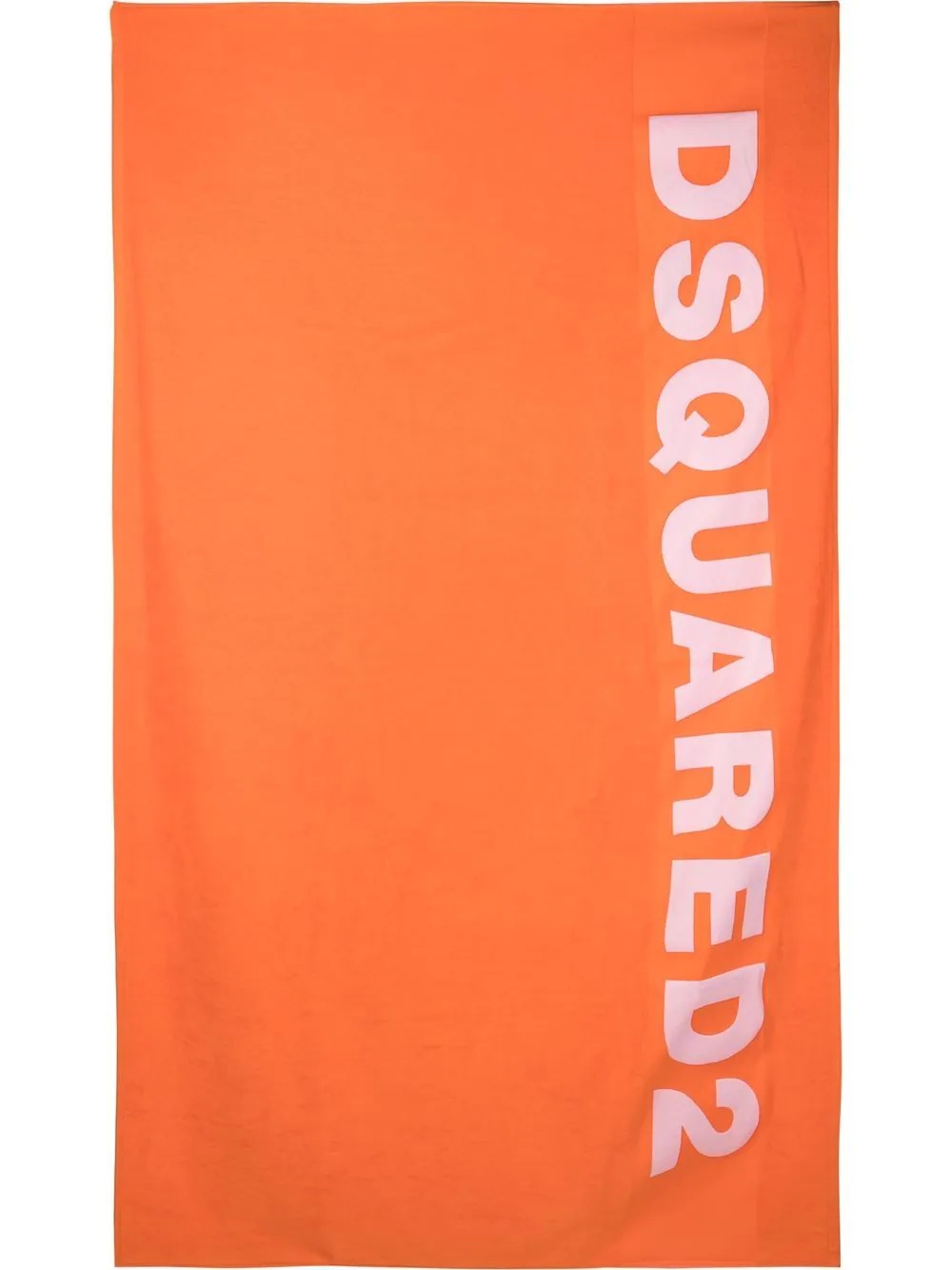 logo-print cotton towel - 3