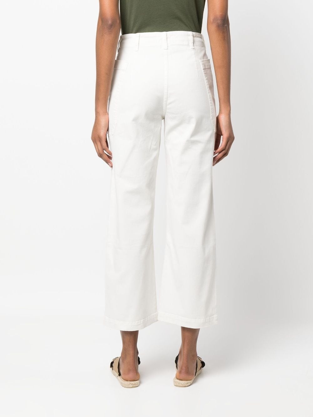 straight-leg utility trousers - 4