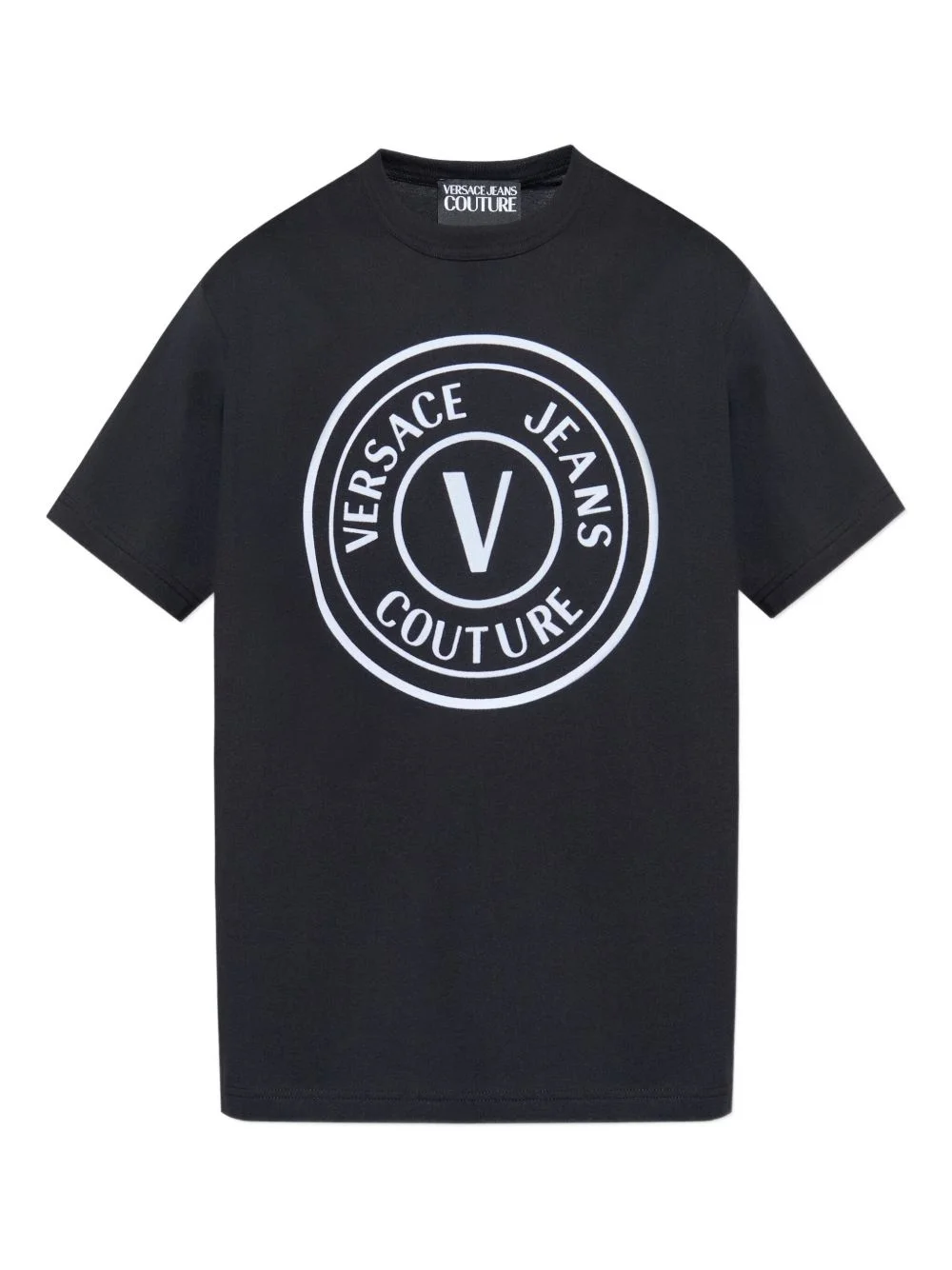 circular logo T-shirt - 1