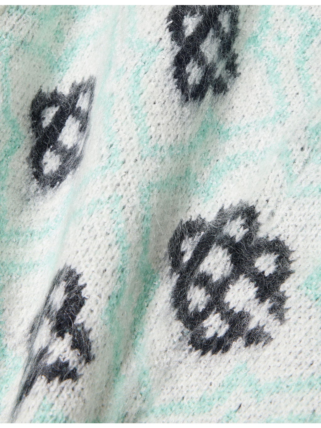 Monogram High-Neck Stretch-Wool Blend Jacket - 6