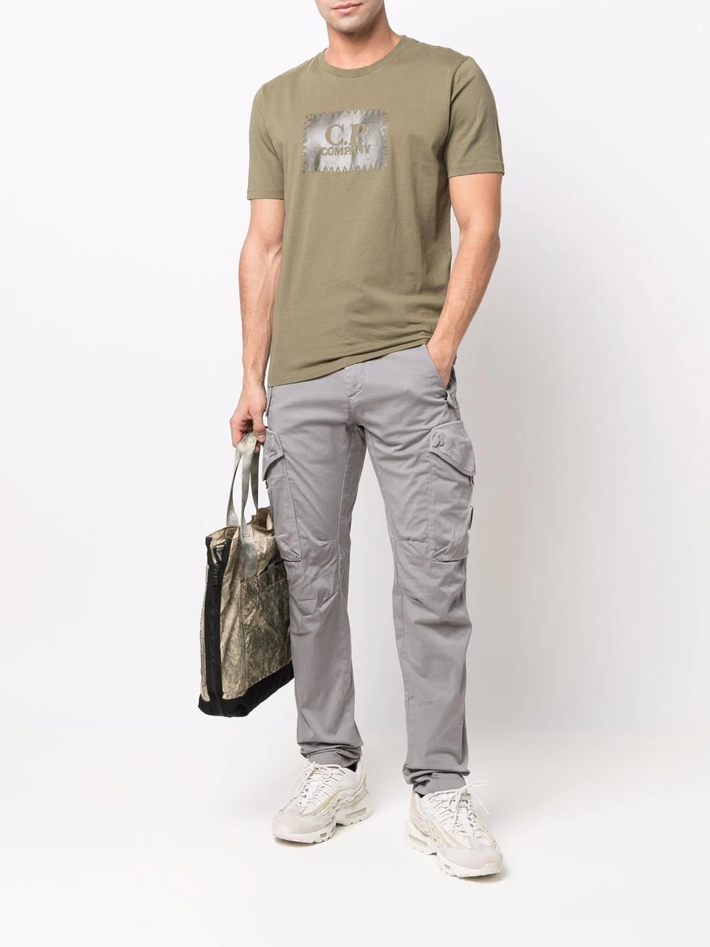 lens-detail cargo trousers - 2