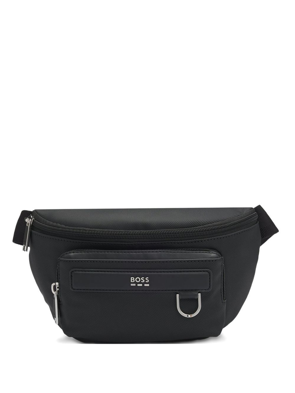 logo-plaque belt bag - 1