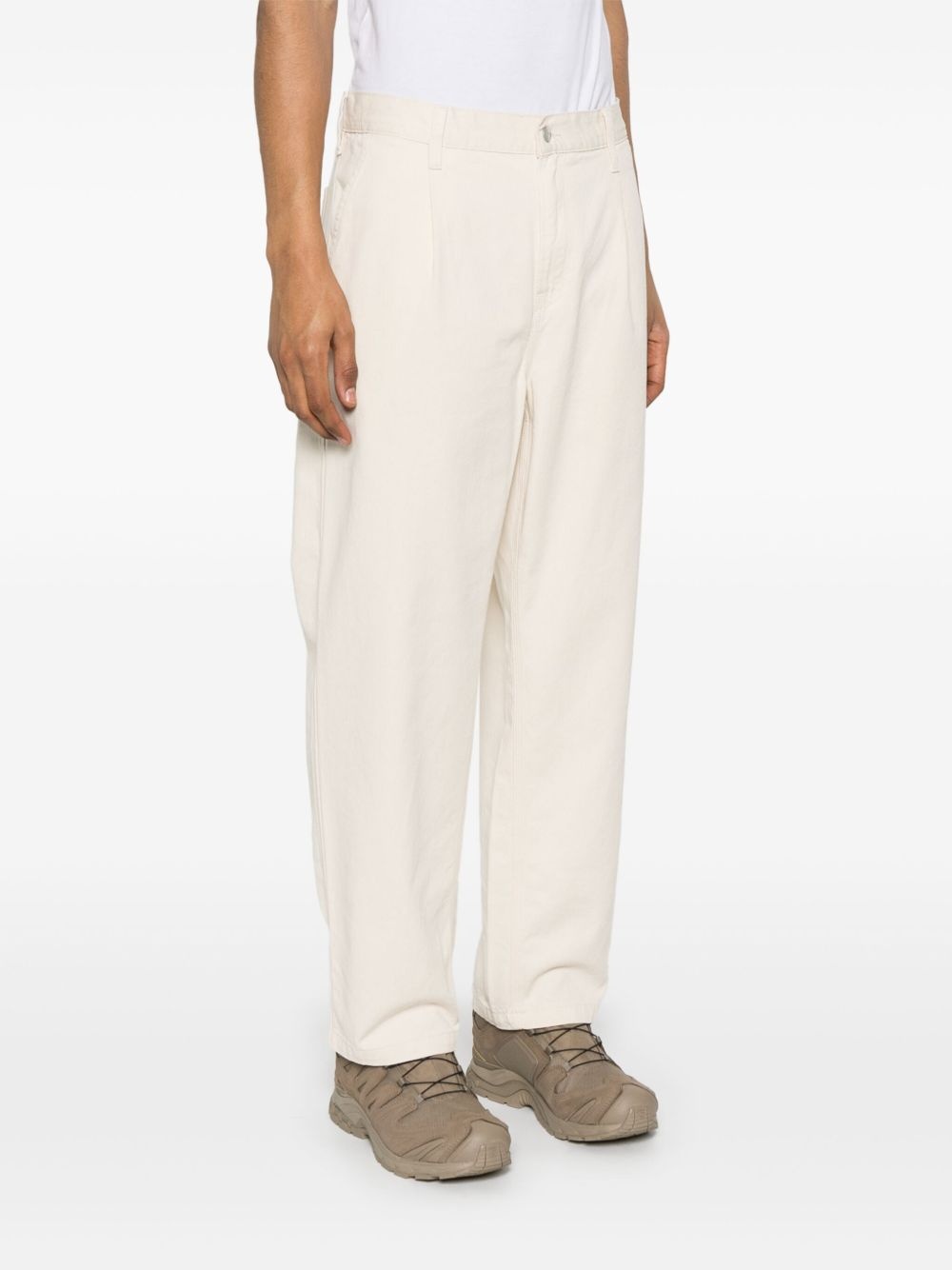 logo-patch trousers - 3