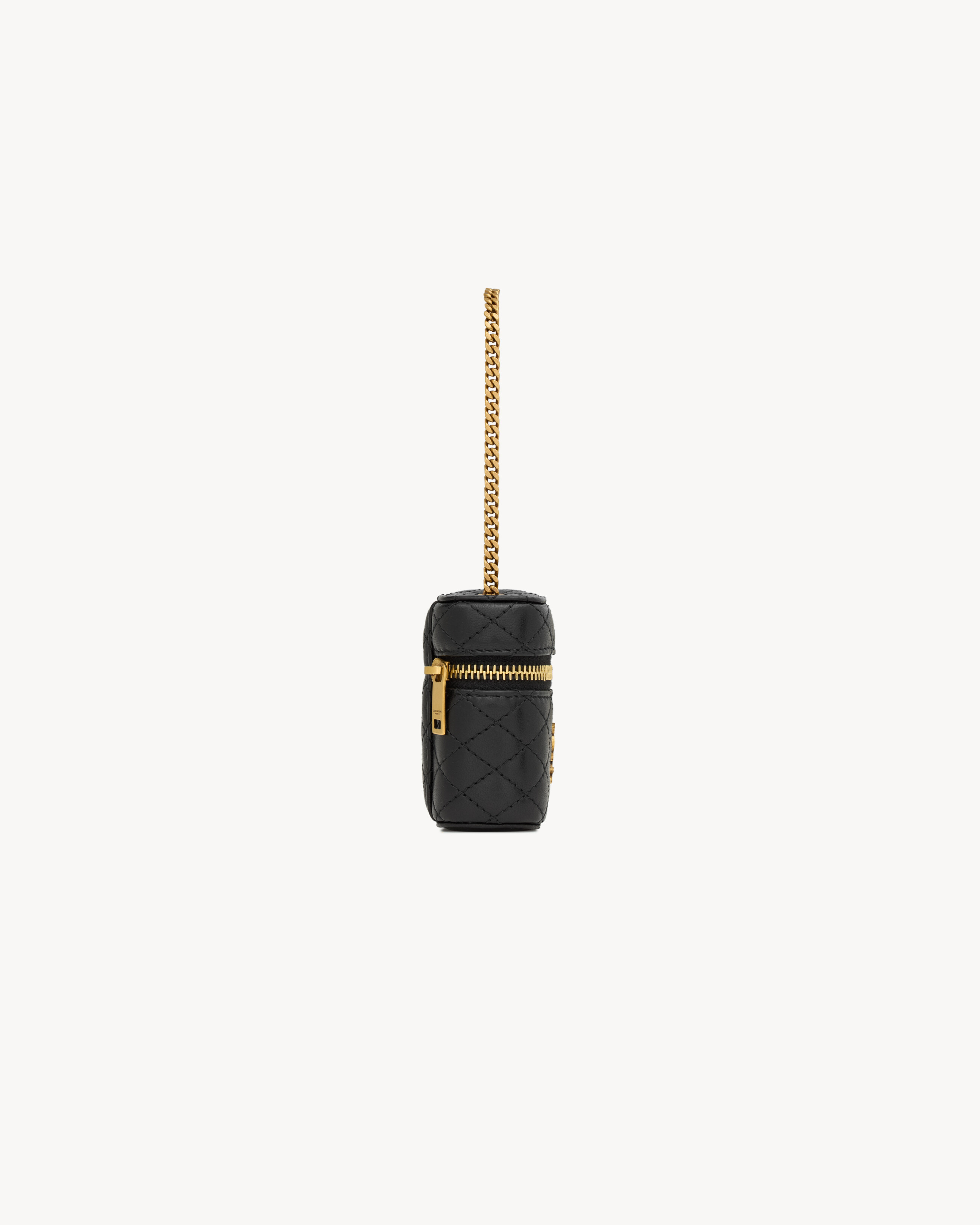 GABY VANITY BAG CHARM IN LAMBSKIN - 3