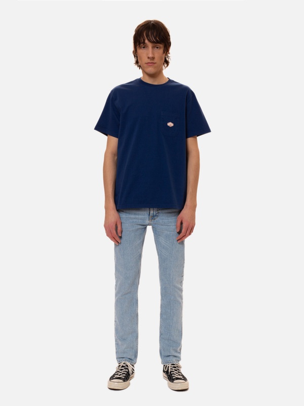Leffe Pocket Tee French Blue - 2