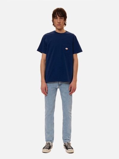 Nudie Jeans Leffe Pocket Tee French Blue outlook