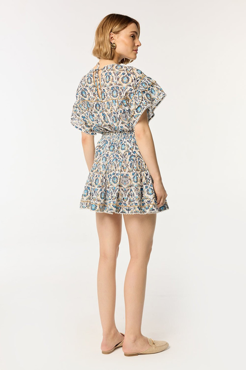 Mini Skirt Chantal - Black Victorian 3