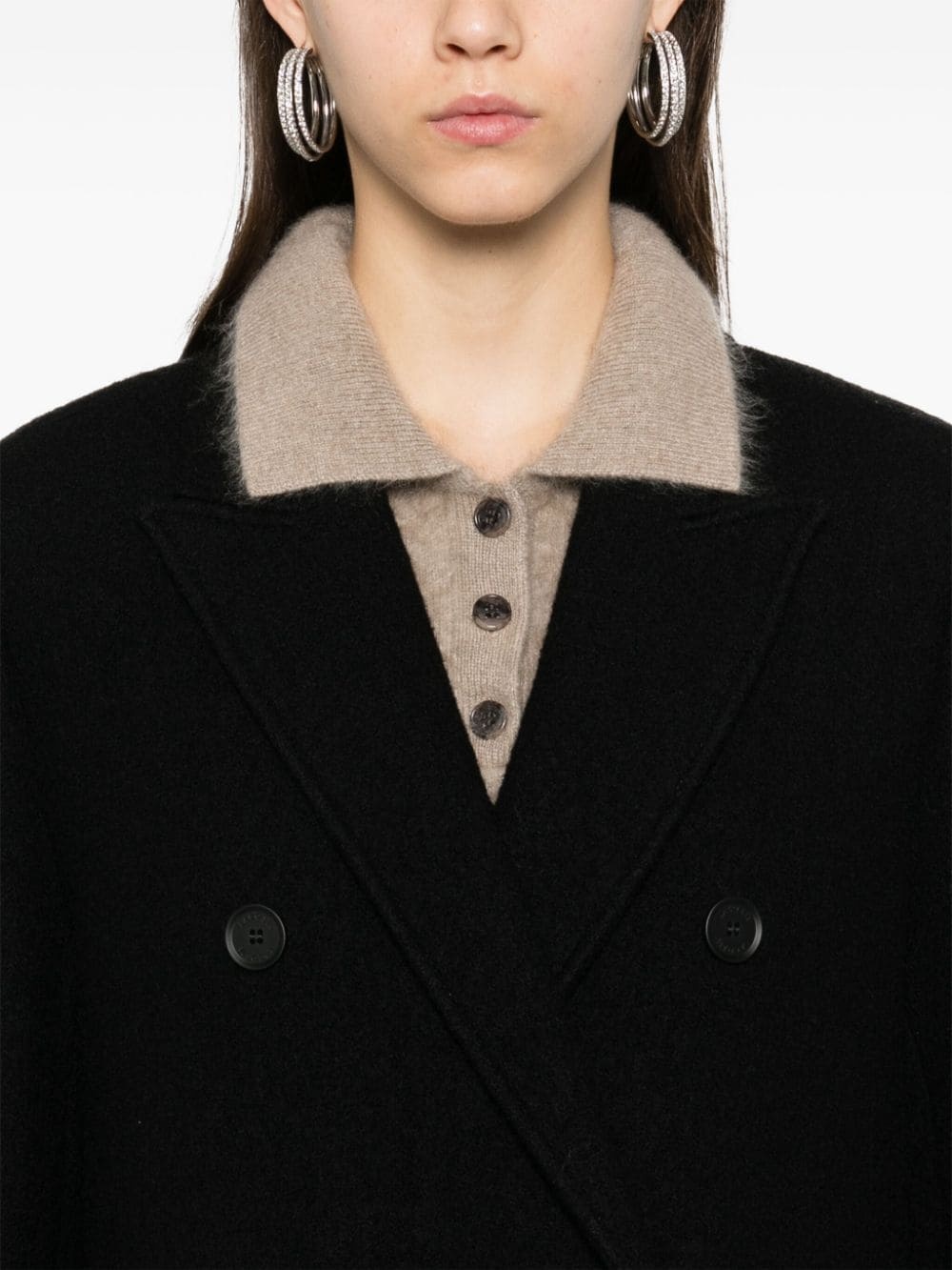 bouclé coat - 5