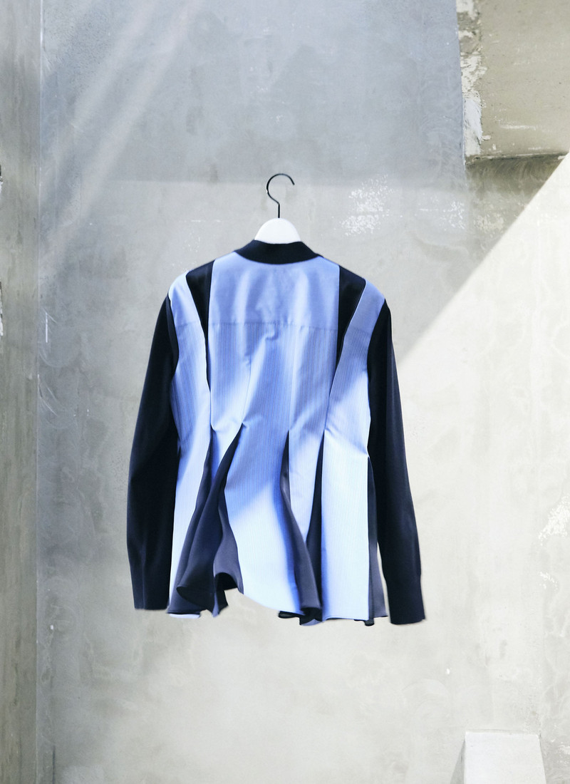 Poplin x Cotton Knit Cardigan 5