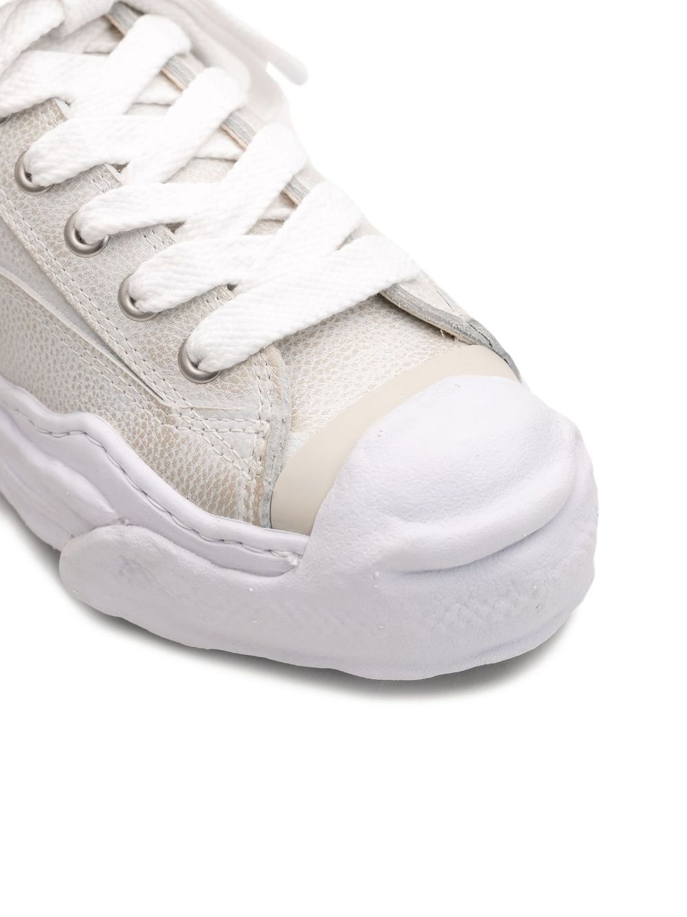 leather sneakers - 4