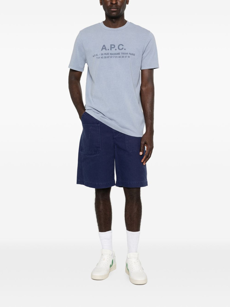 A.P.C. logo-print T-shirt outlook