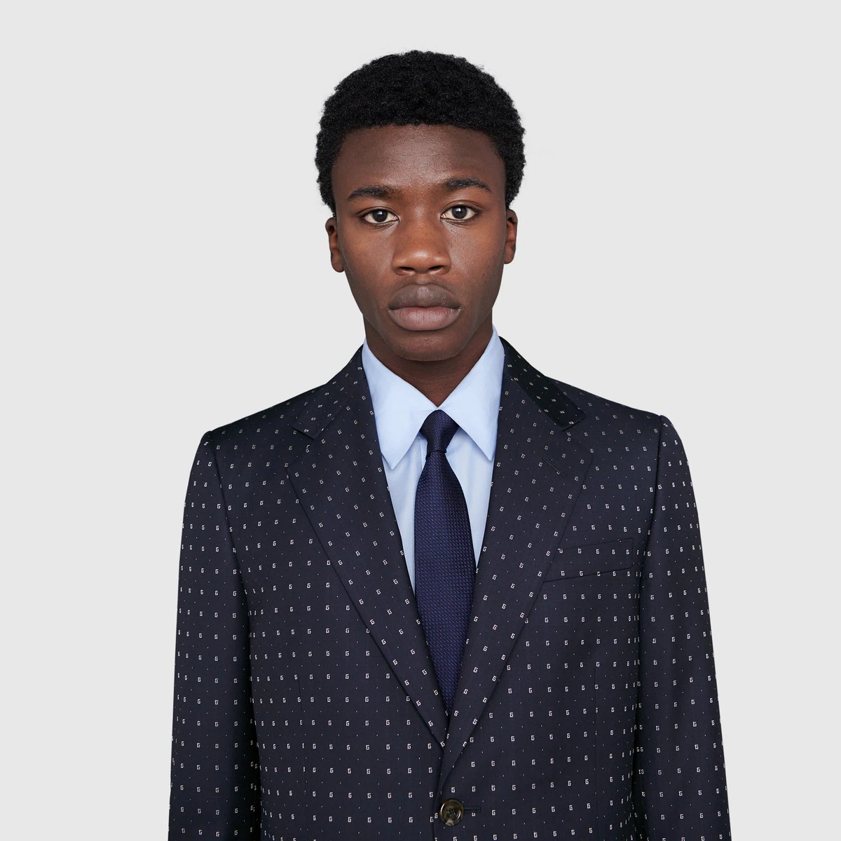 Straight fit G dot wool suit - 9