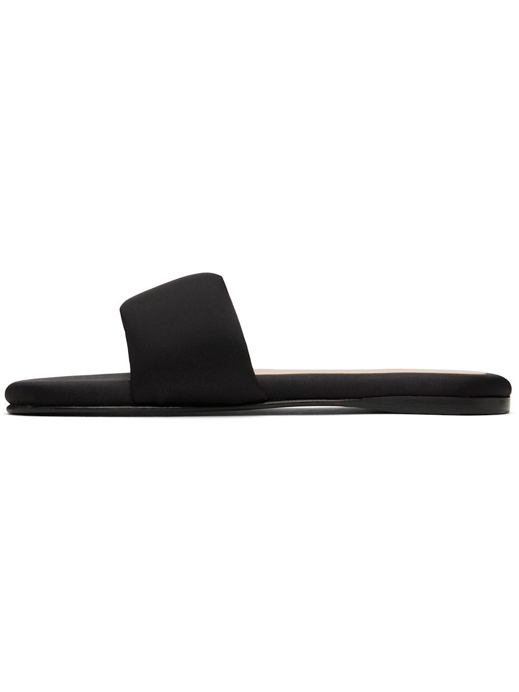 Black Garnier Padded Slides - 3