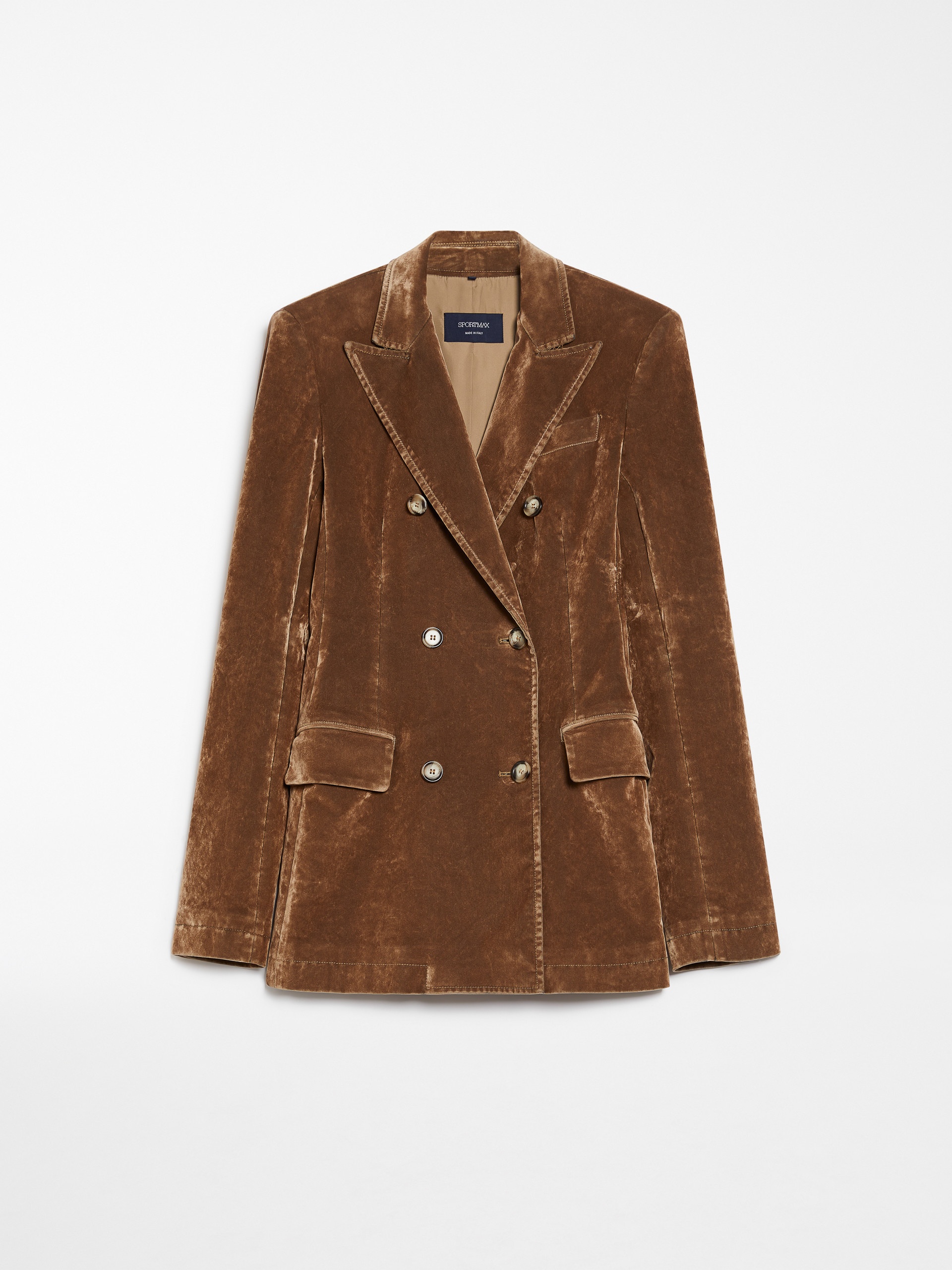 ダウンジャケット・コート MAX MARA WOMEN Sportmax Spoleto Flocked Denim Blazer Beige MAX MARA WOMEN Sportmax Spoleto Flocked Denim Blazer Beige