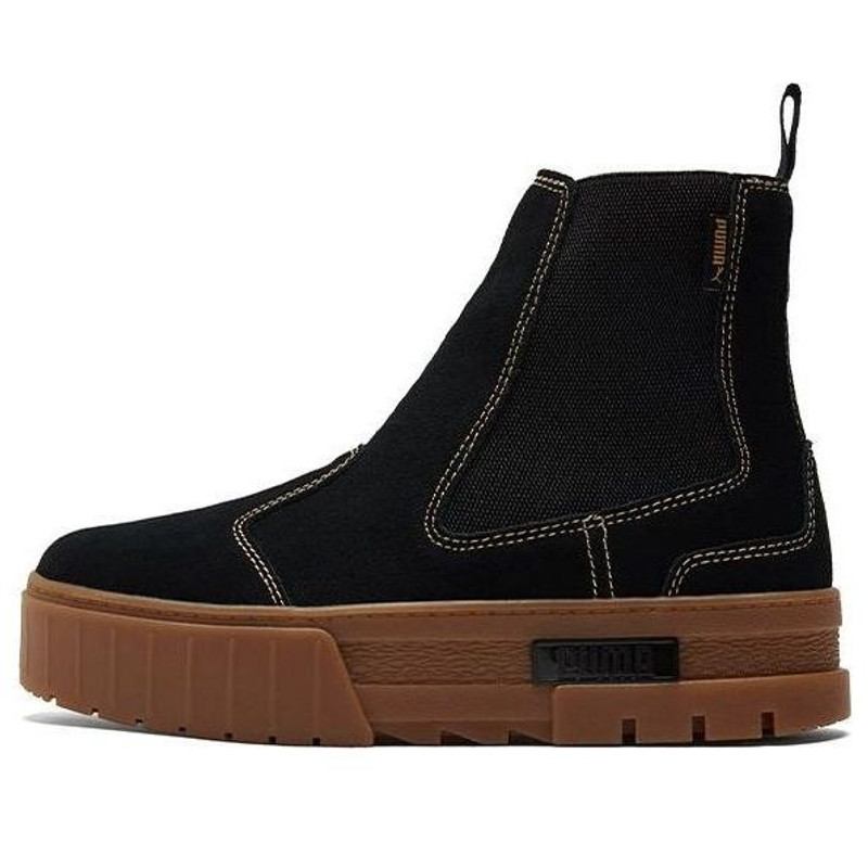 (WMNS) 펌프 메이즈 첼시 Suede '블랙 껌' 382829-03 1
