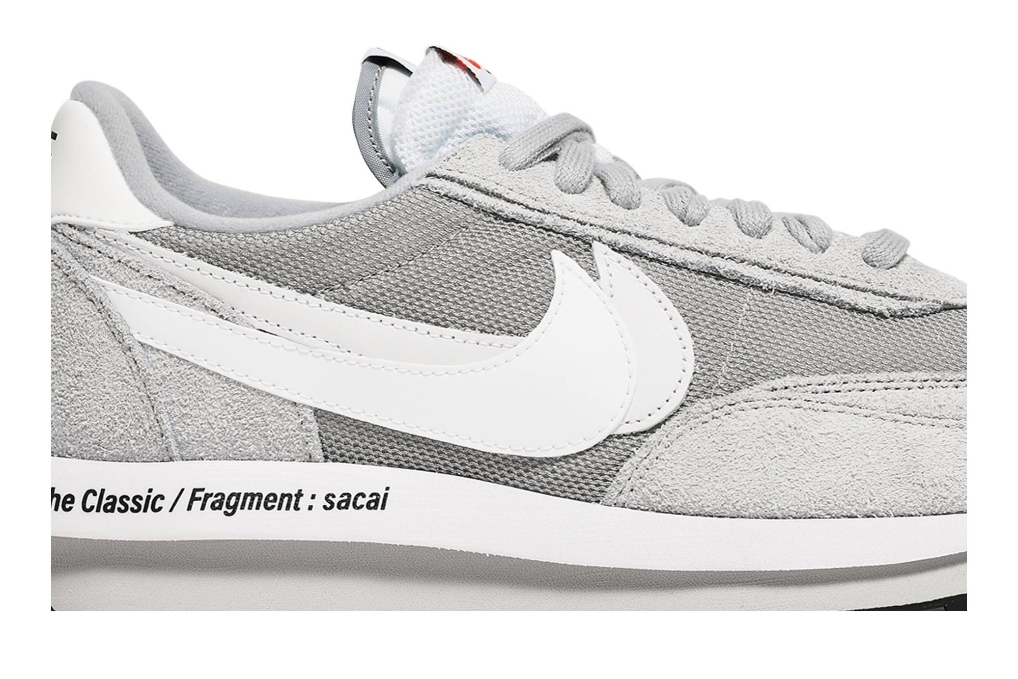 Fragment Design x sacai x LDV Waffle 'Light Smoke Grey' - 2