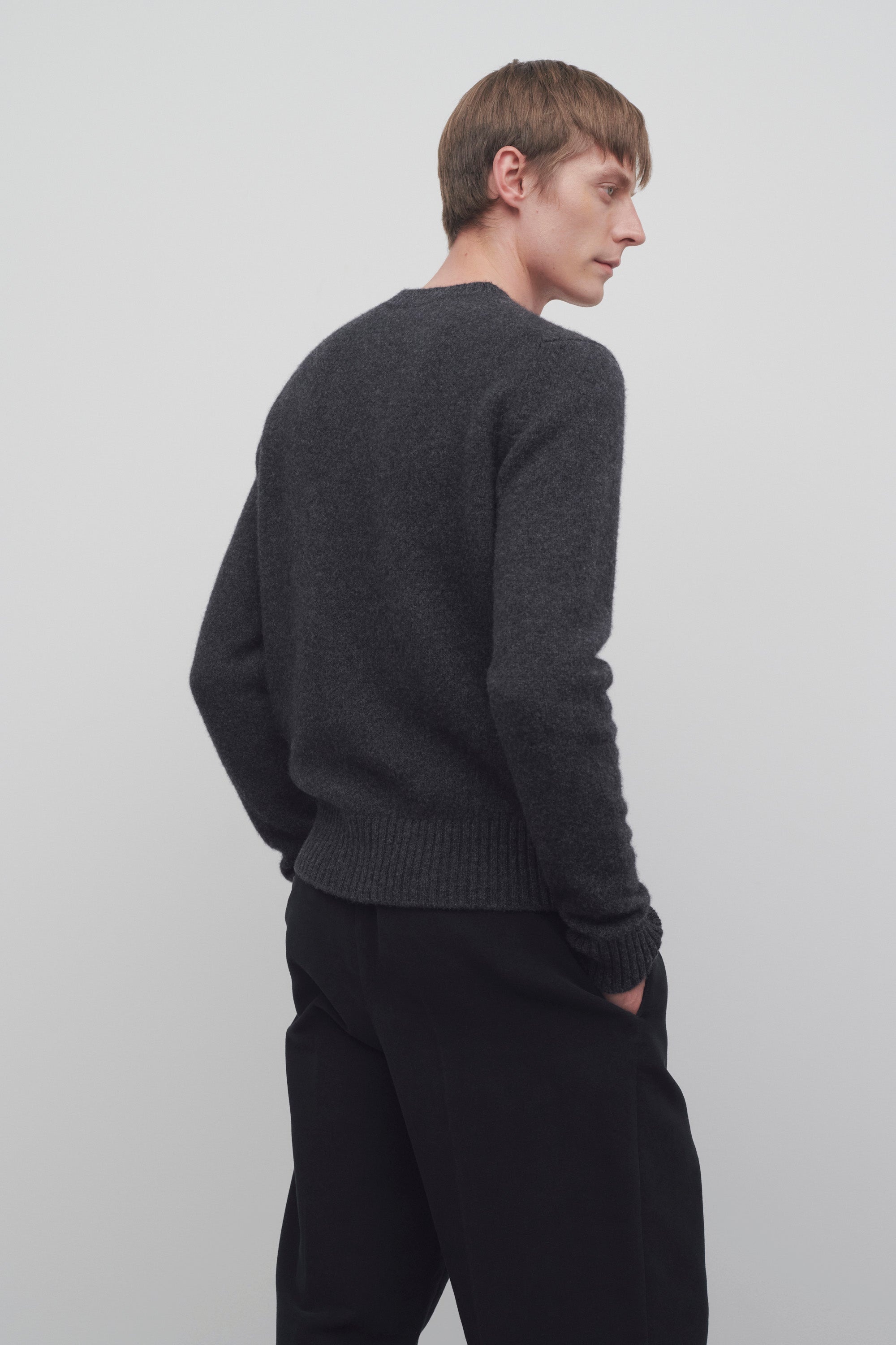 Nigel Sweater in Virgin Wool - 4