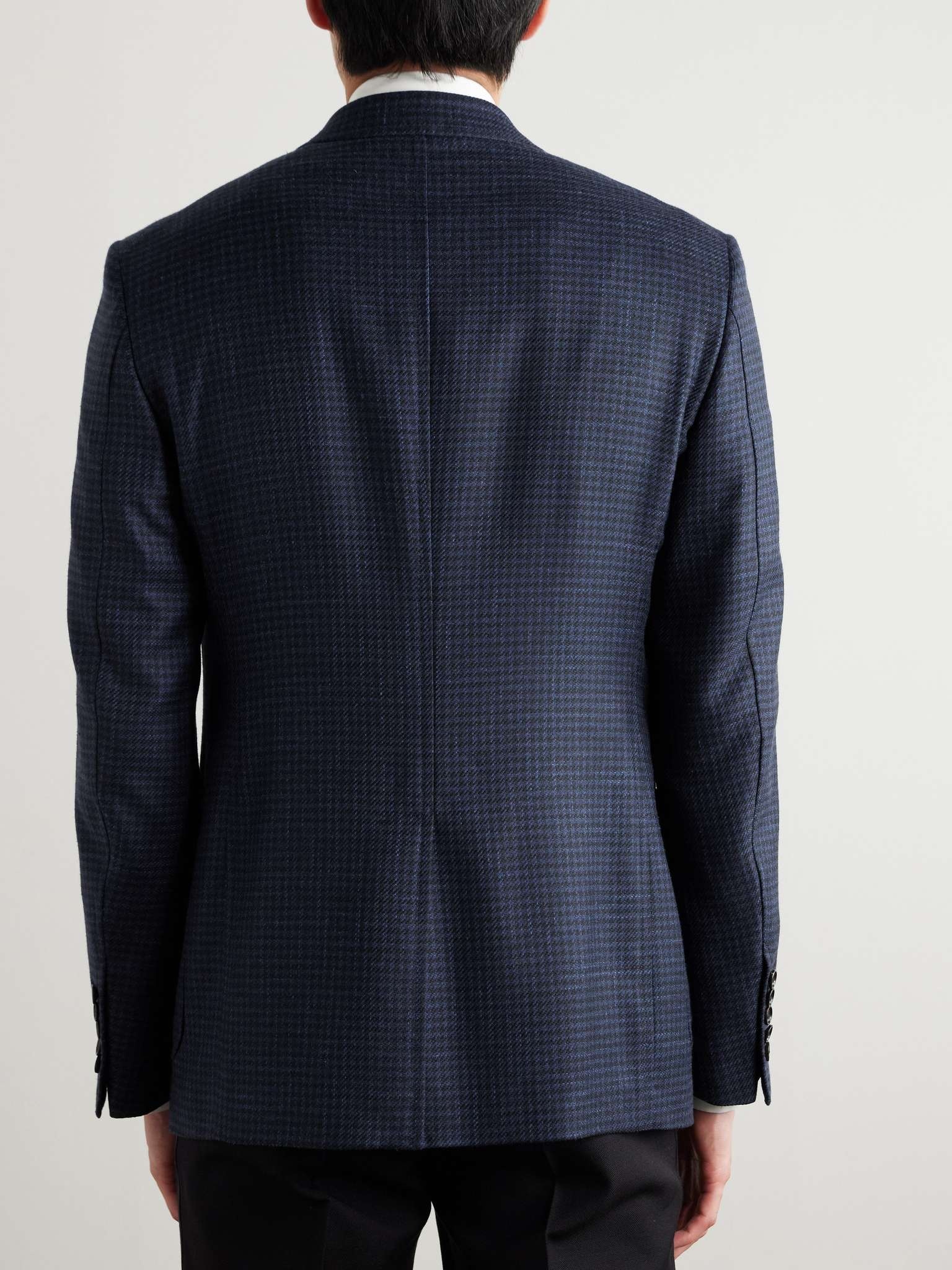 O'Connor Houndstooth Wool-Blend Blazer - 4