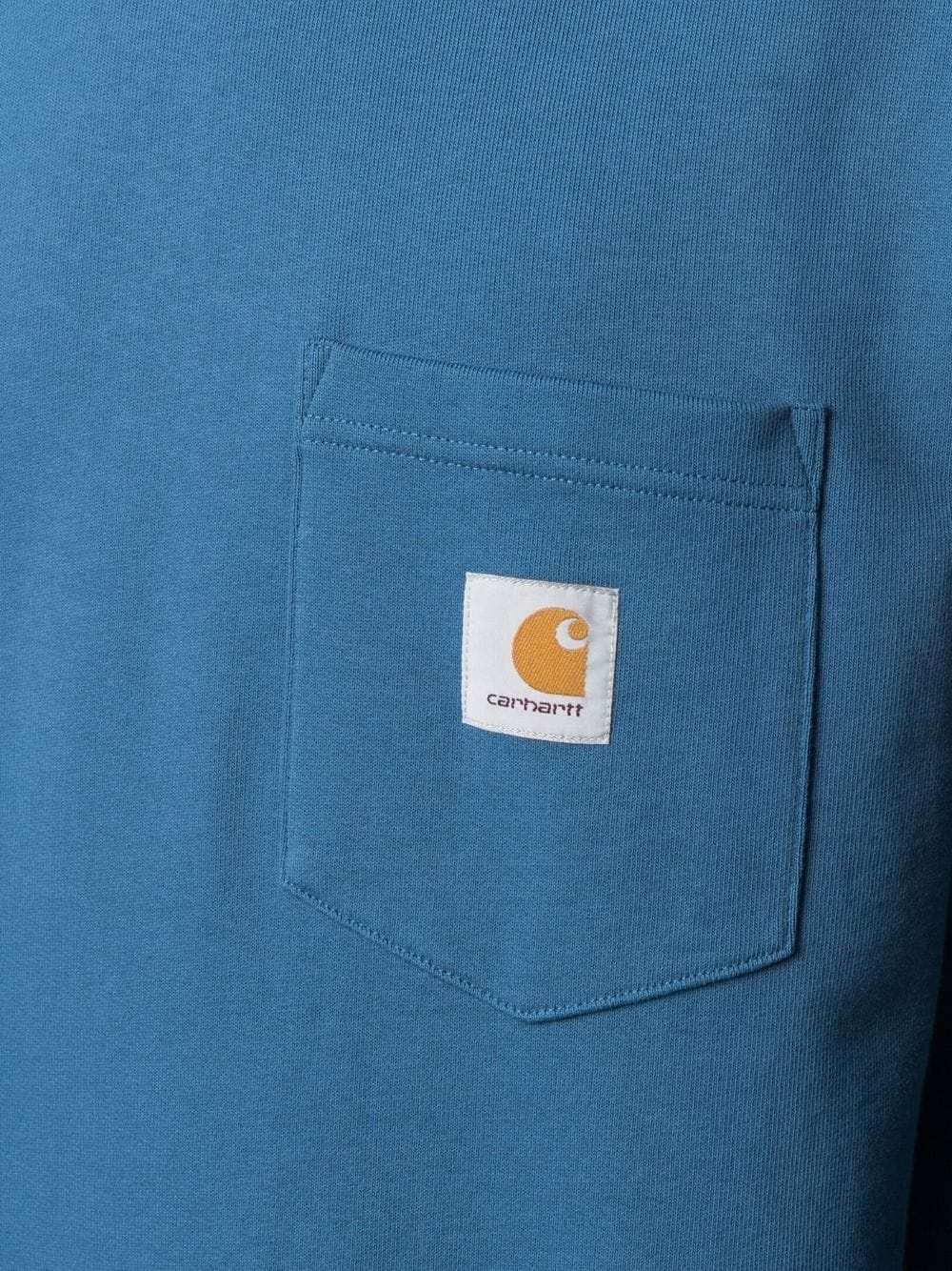 Pocket logo-patch sweatshirt - 5